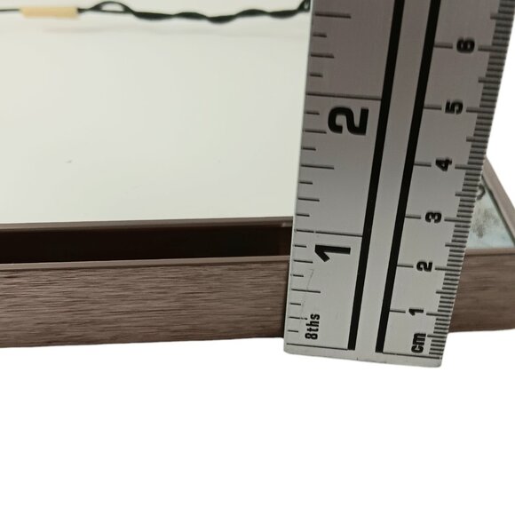 Abstract Mixed Media Painting Brown Yellow Beige By Suzanne Sandifer 8" X 10" - Picture 7 of 14